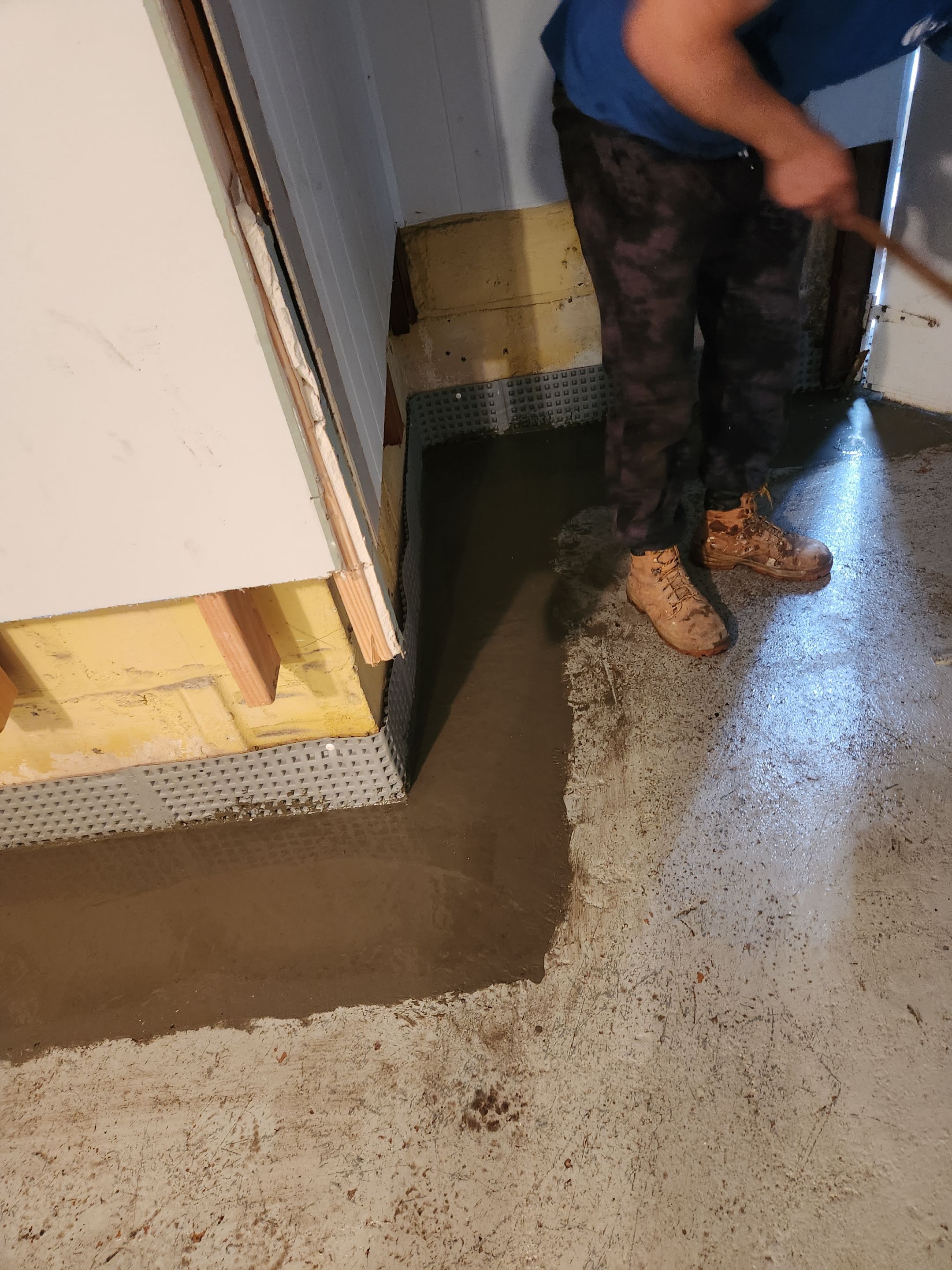 Interior French Drain West Orange NJ by Pure Service Pro, LLC 