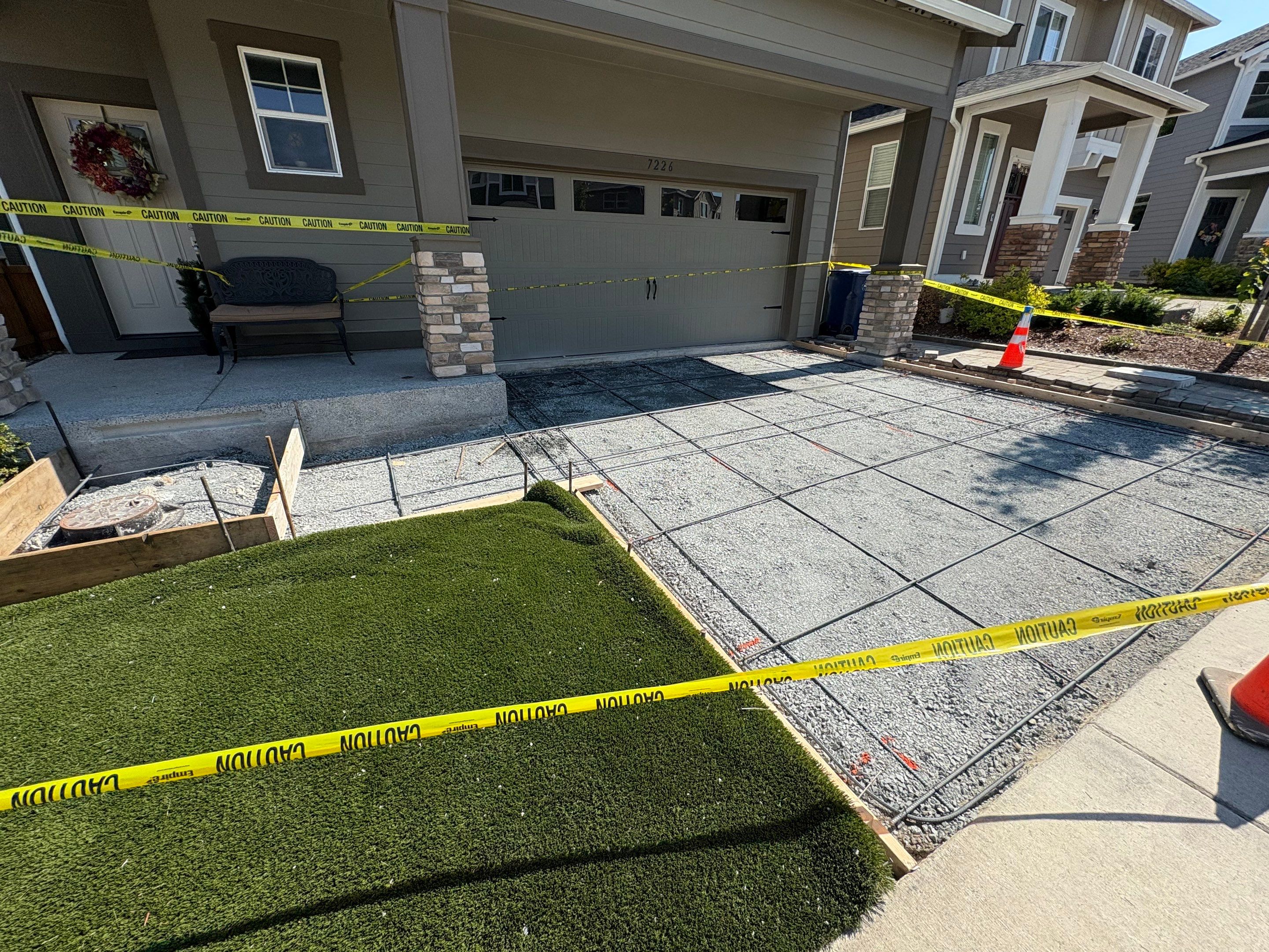 Concrete Driveway Makeover | Snohomish  by Jireh Asphalt & Concrete Inc 