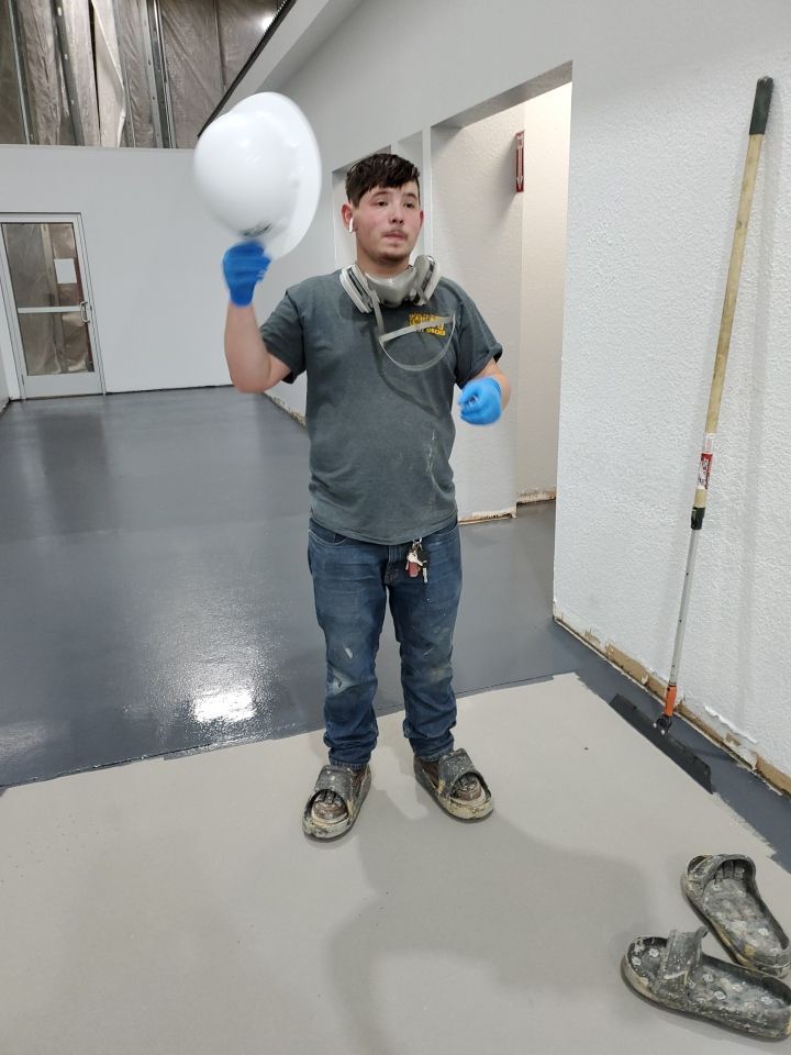 Concrete Coating at Spiece Fieldhouse by Knot Just Decks