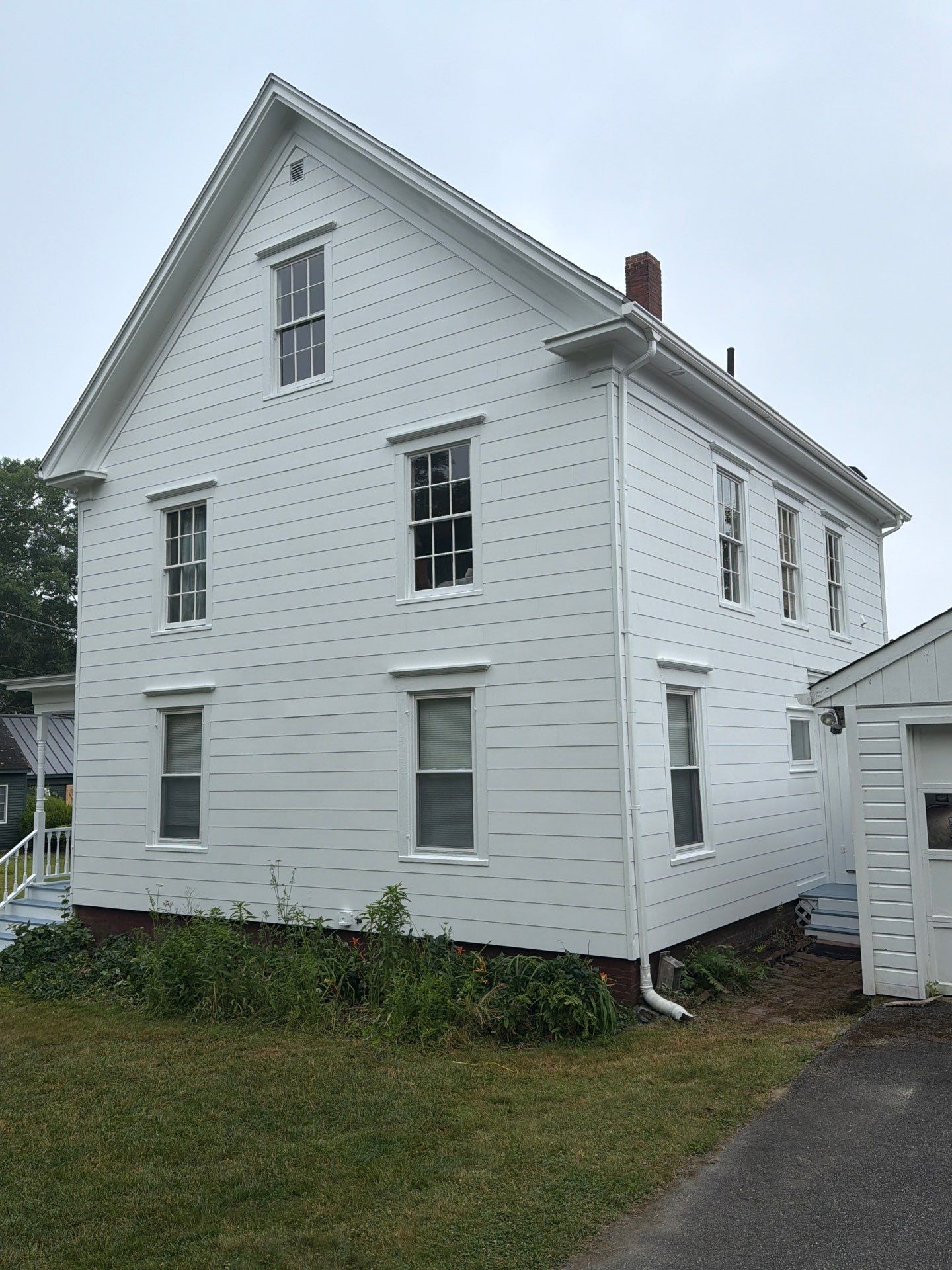Full Exterior Painting and Porch Restoration in Boothbay Harbor by Picture Perfect Pro Painting