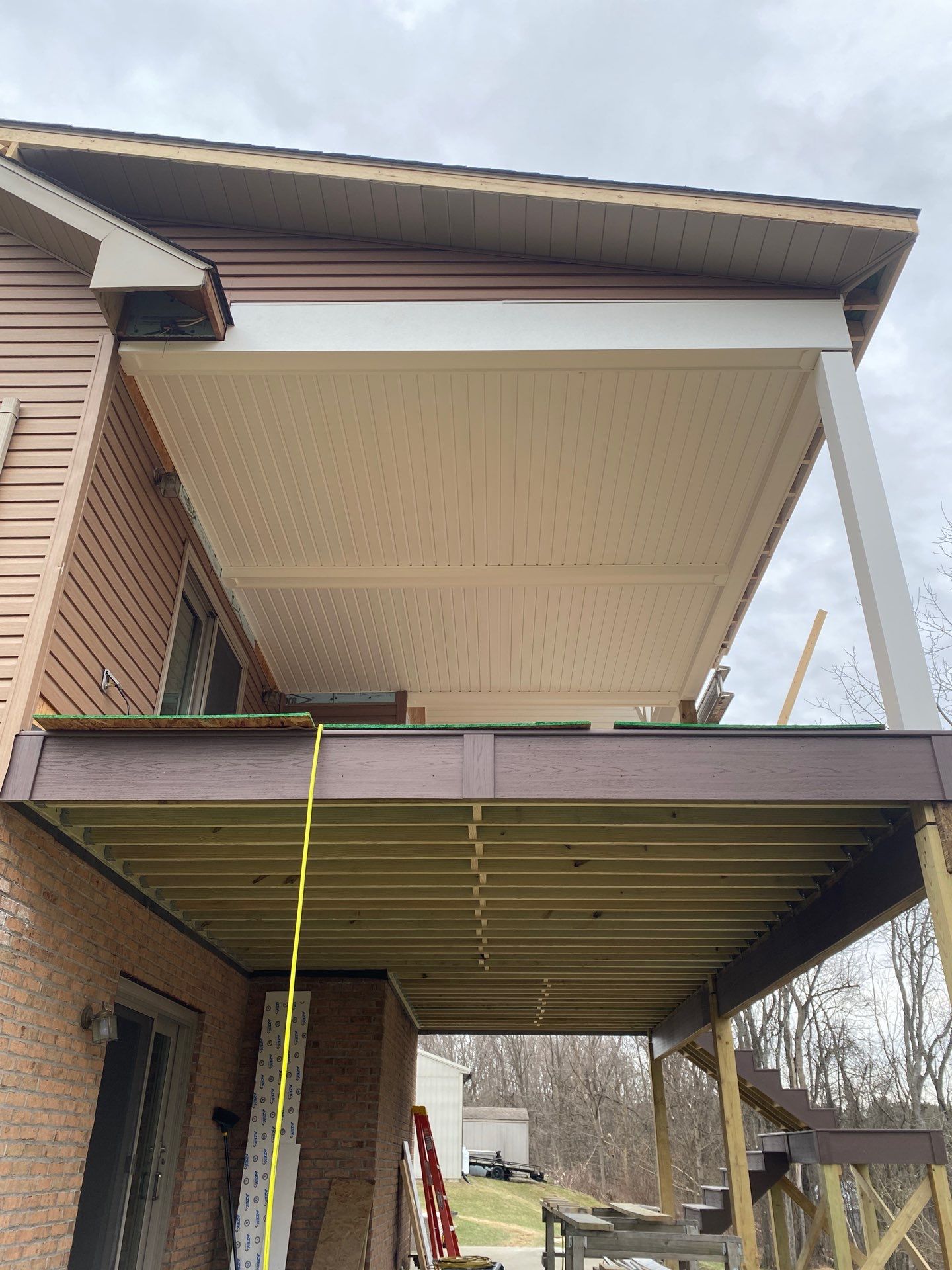 Deck and Roof Build by Cousins Roofing Siding & Decks