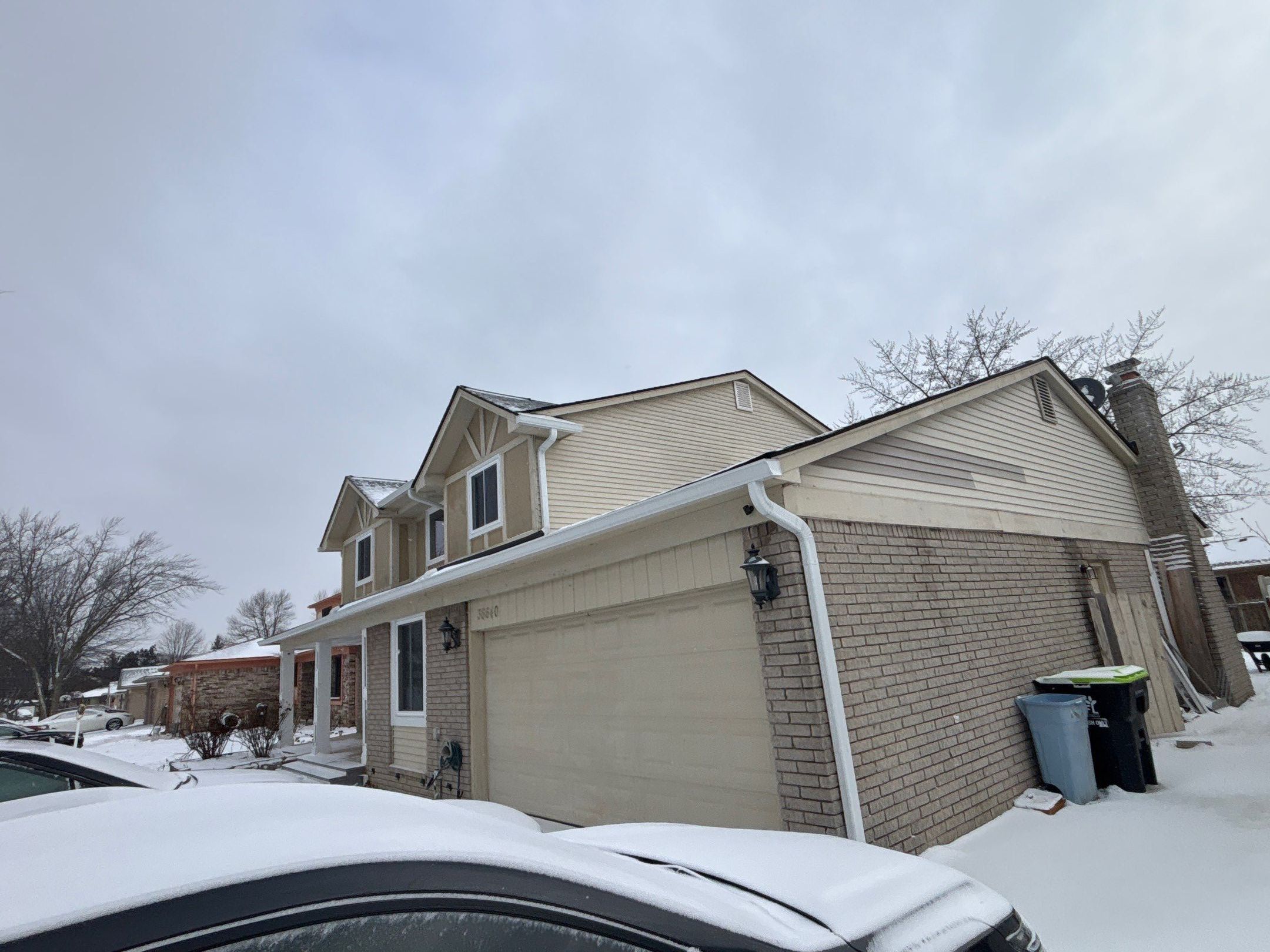 Siding Replacement using Alside Midnight Blue by 180 Contractors