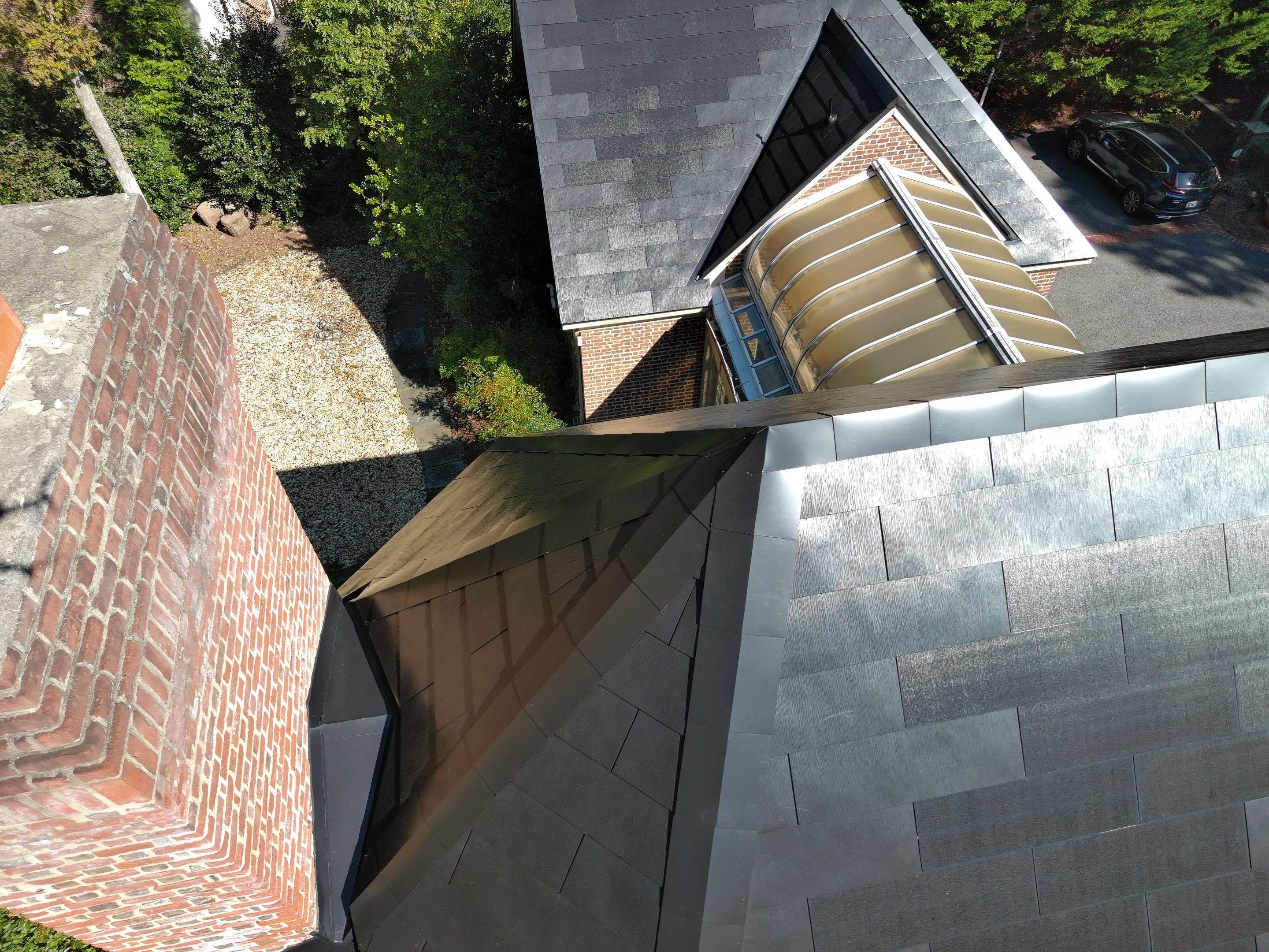 Extravagant Tesla Solar Roof in Maryland by American Home Contractors
