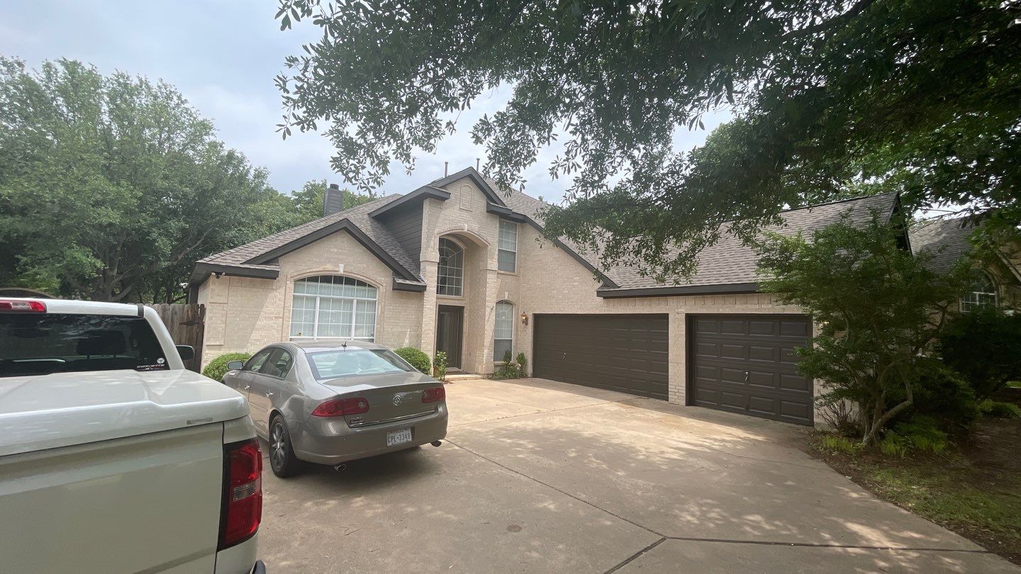 Full Exterior Remodel (Roofing, painting, Gutters) & Interior Damage Repair & Painting by First United Roofing & Construction