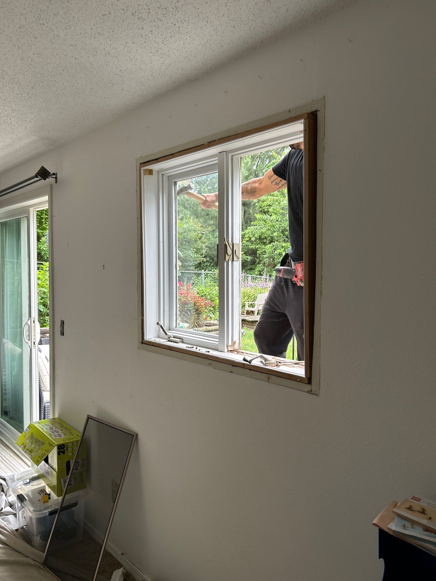 Window installation by United Windows and Siding LLC