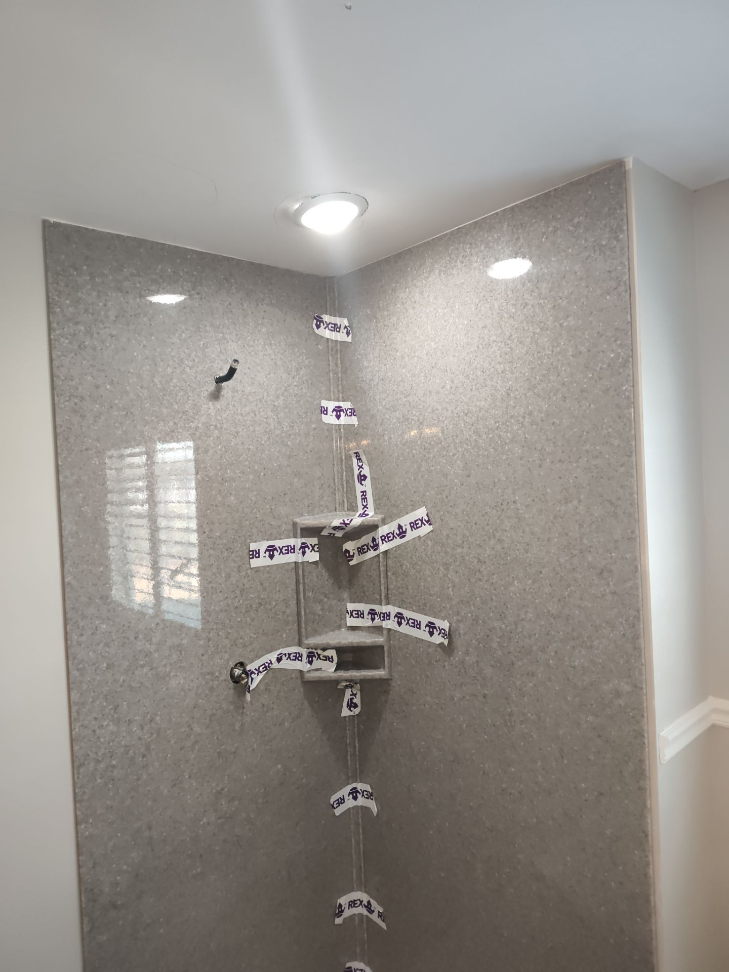 Bathroom repair and remodel by Cornerstone Home Builders, LLC