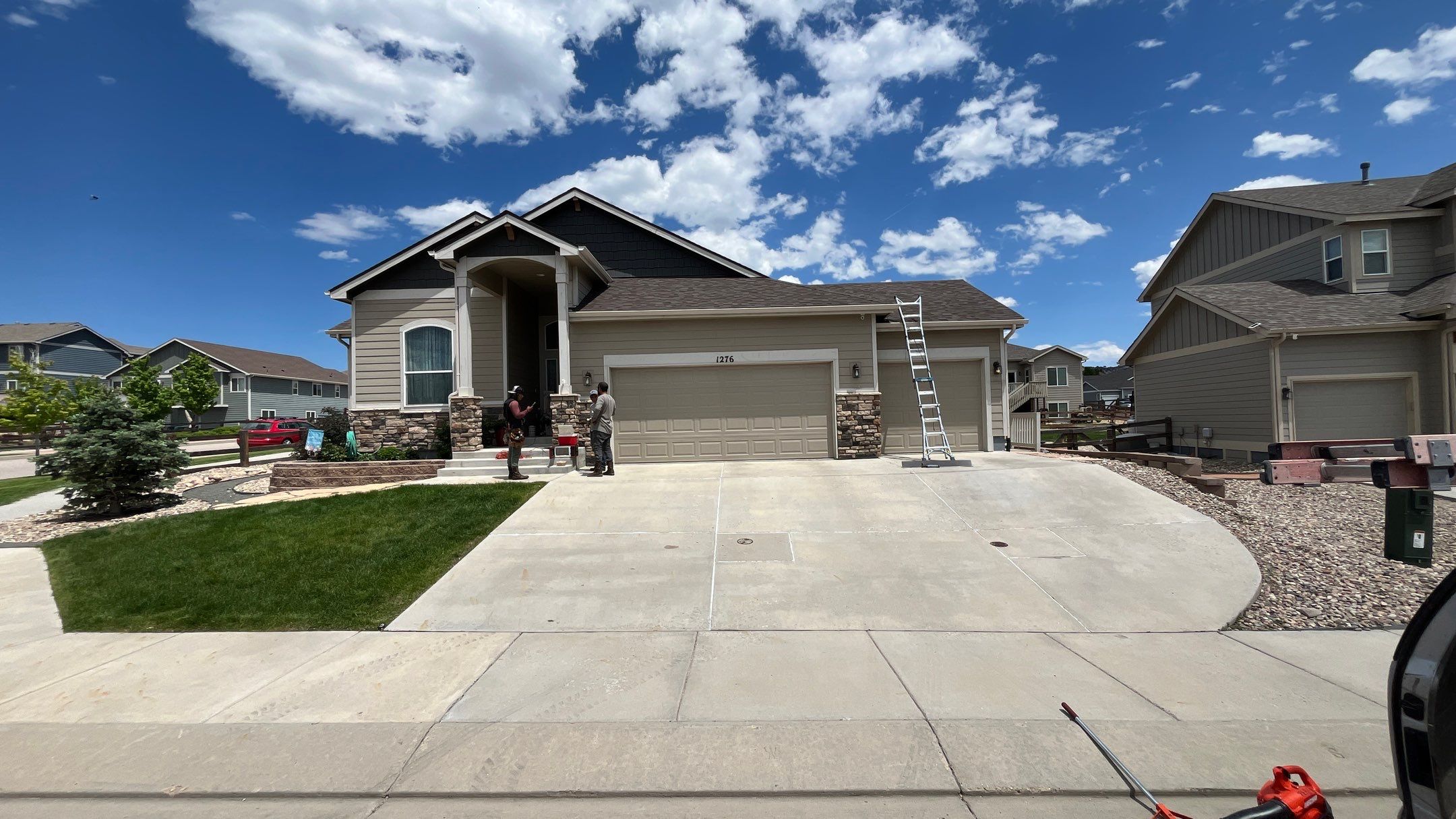 Night Blue Circle, Monument CO- Roof Replacement by Petrali Roofing