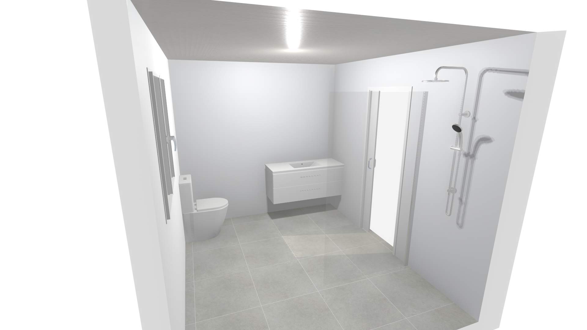 Separate Bathroom & Toilet Converted Into One Room by Re-seal Bathrooms