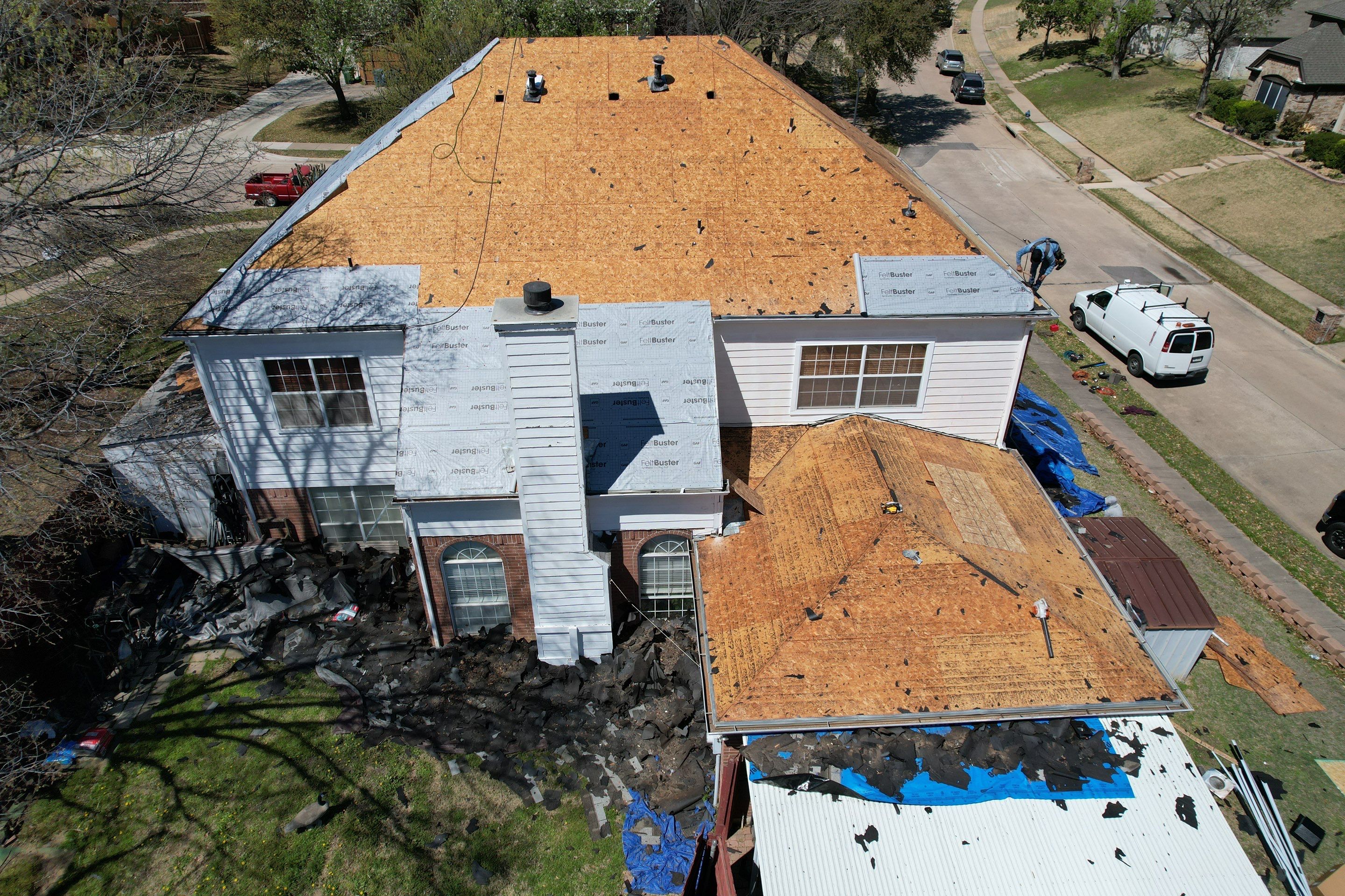 Project in Carrollton by Zeus Exteriors