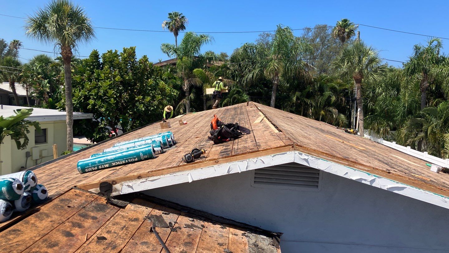 Project in St Pete Beach 33706 by Mitchell Roofing Company LLC