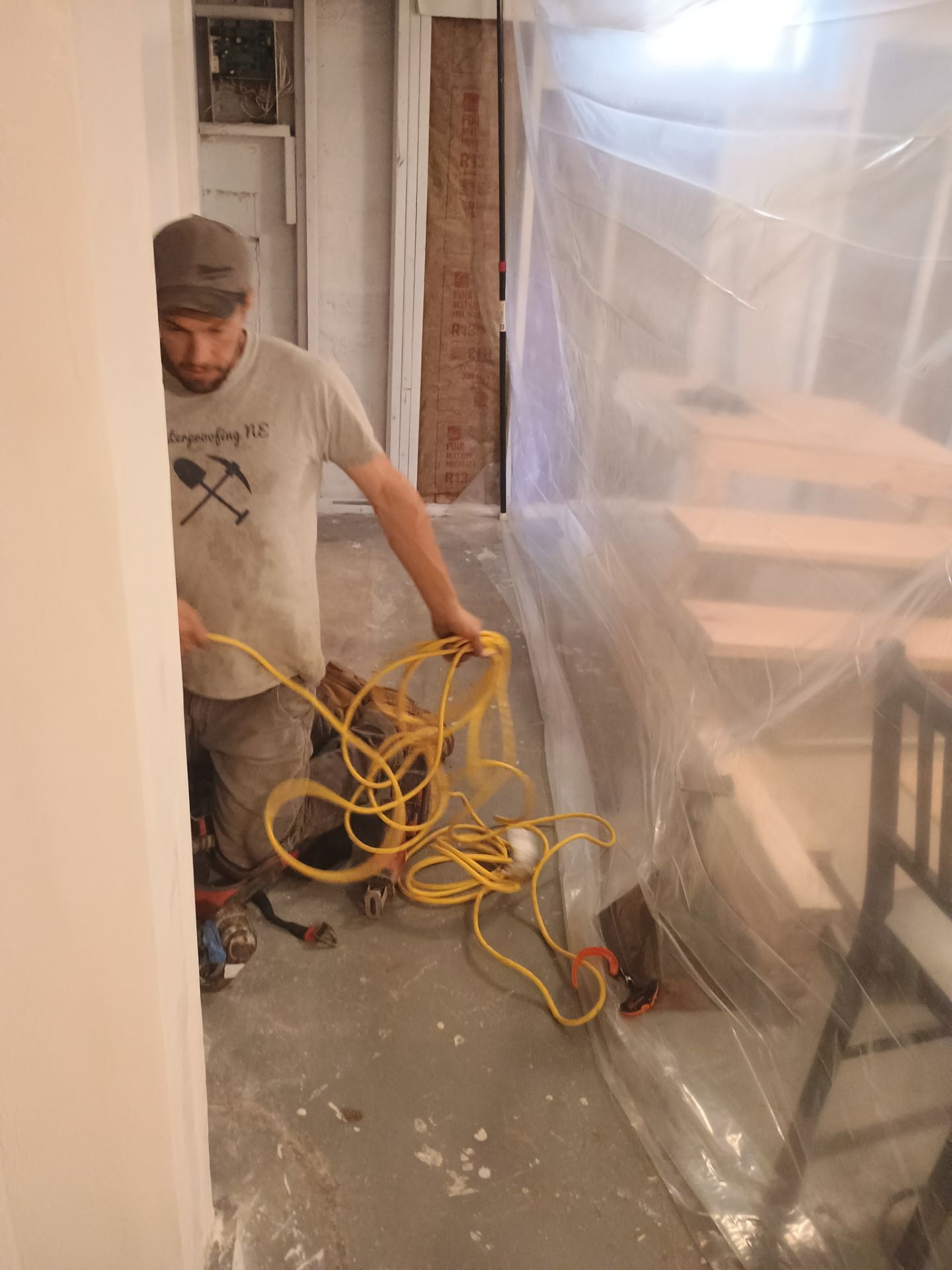 Basement waterproofing in North MPLS by Waterproofing Northeast