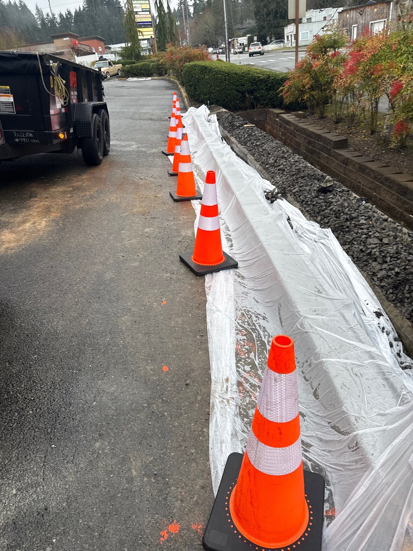 Striping, Asphalt Patch Repair & Concrete Curbing | Edmonds  by Jireh Asphalt & Concrete Inc 