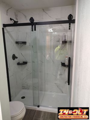 Bathroom remodel w/shower upgrade