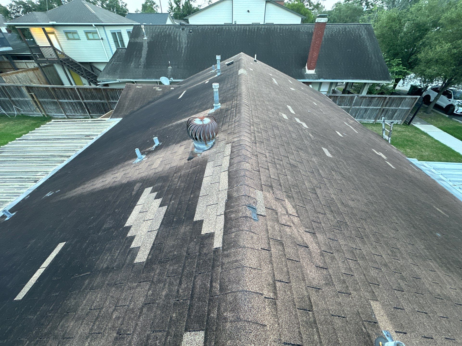 Project in Houston by Motion Roofing