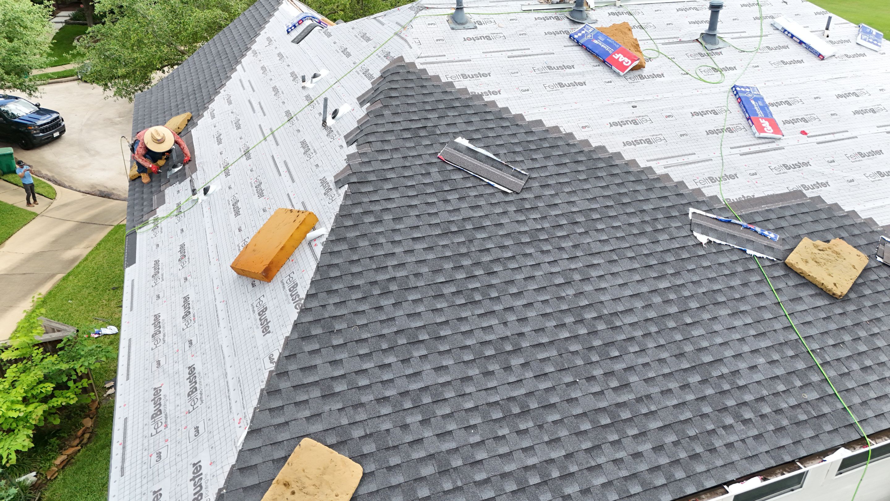 Project in Spring, Texas by Roof Top Innovations