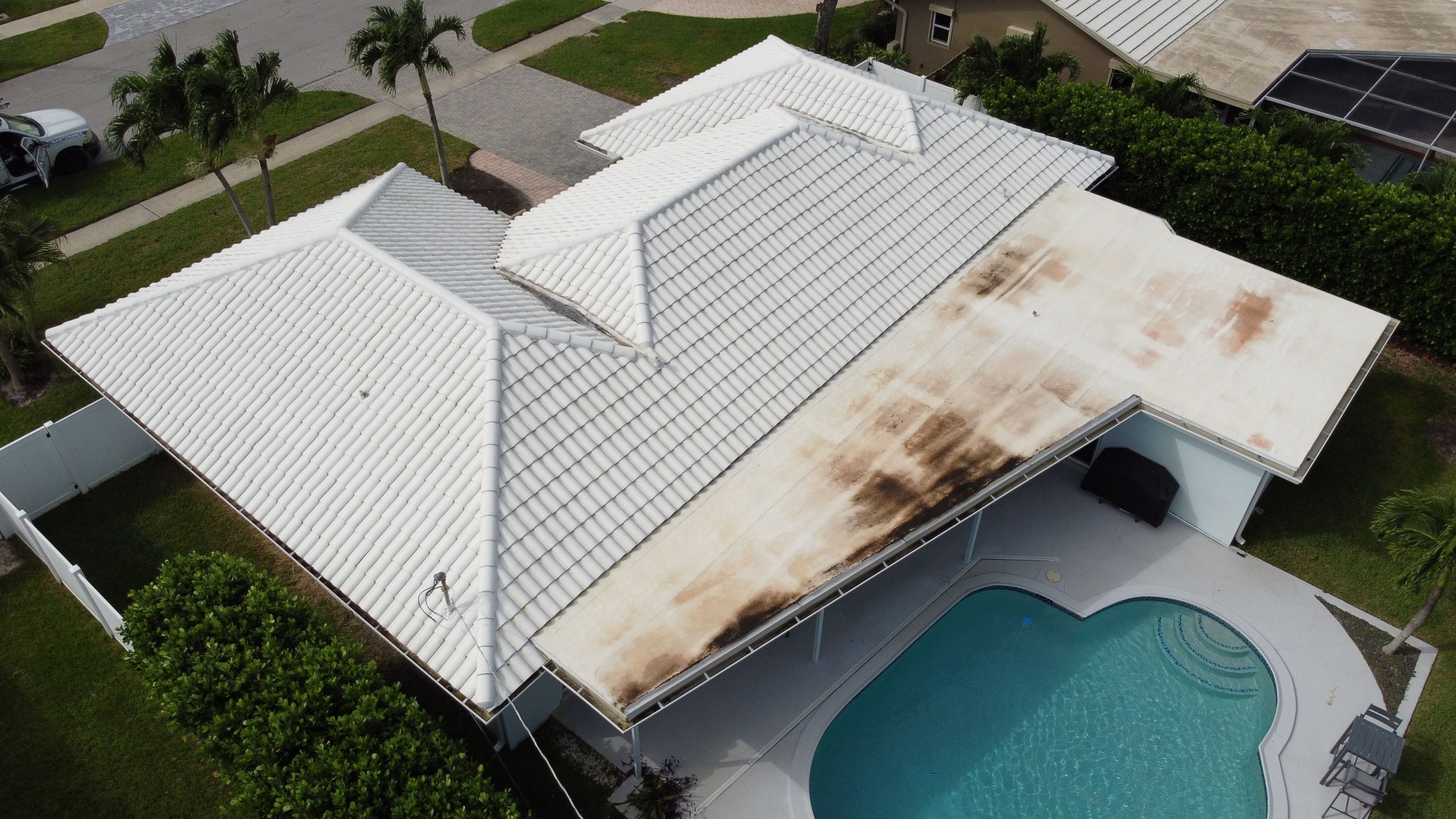 Residential Roofing Installation using 1" Nail strip metal roof by BLUES BROTHERS ROOFING