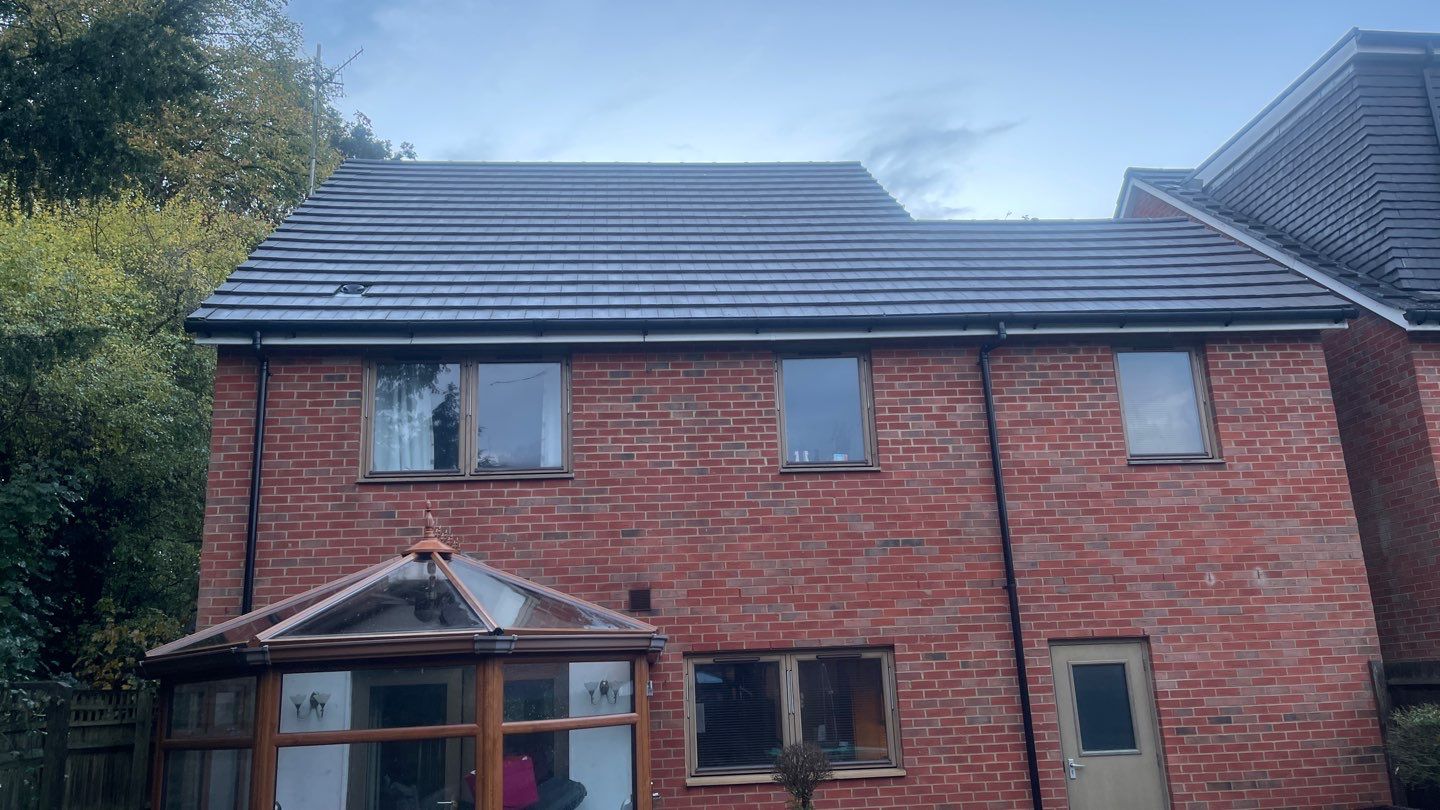 Roof Clean and Biocide Treatment using Honda 15lpm Low Pressure Washing Machine by Ges Exterior Cleaning ltd