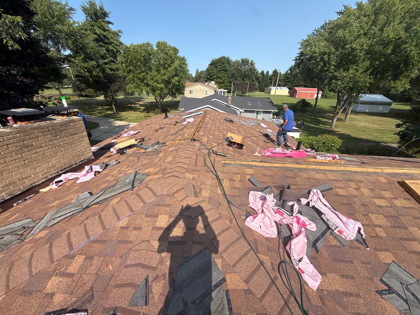Roof Replacement using Owens Corning Tru Definitions by 180 Contractors