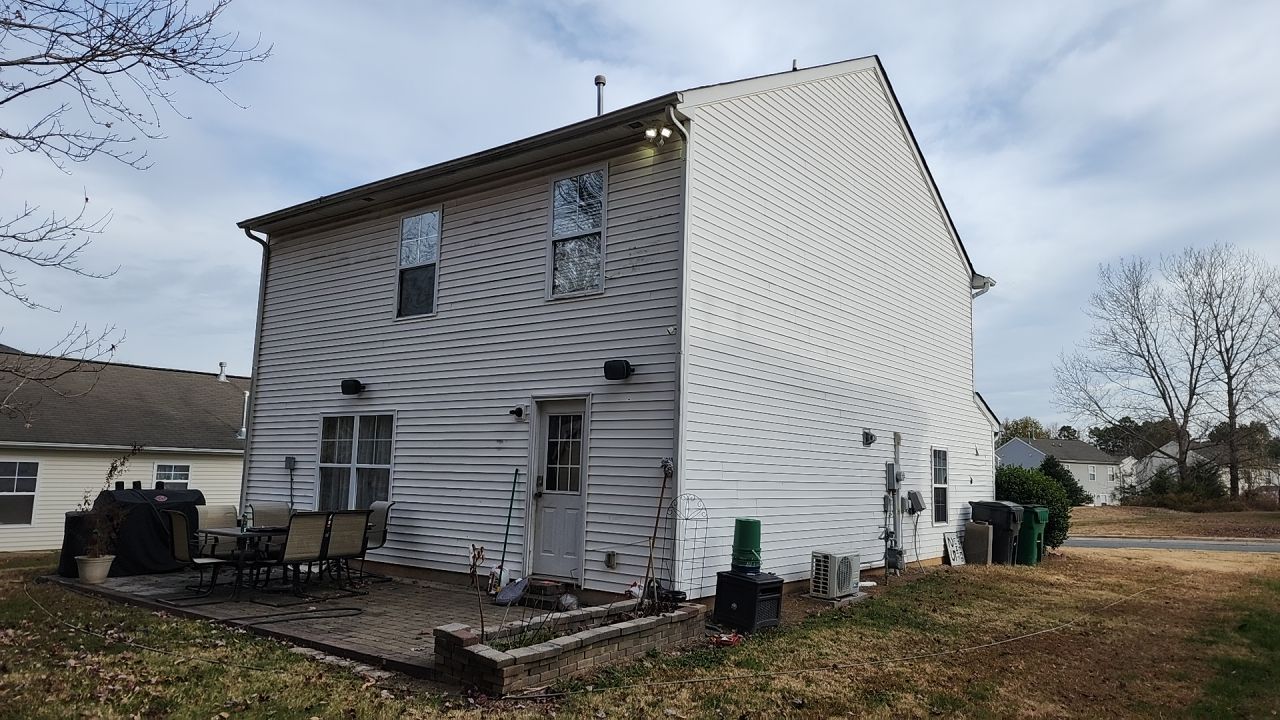 House Wash using cleaner by Power Wash Masters LLC