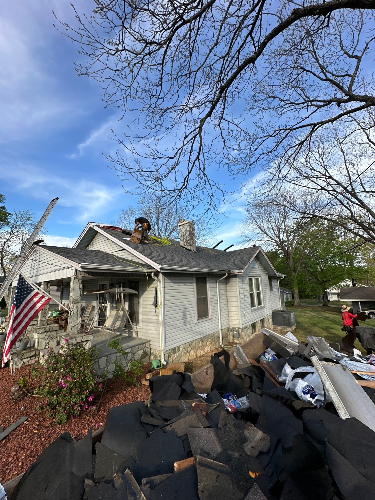Roof Replacement - GAF HZD in Pewter Grey  by Peak 2 Peak Services LLC