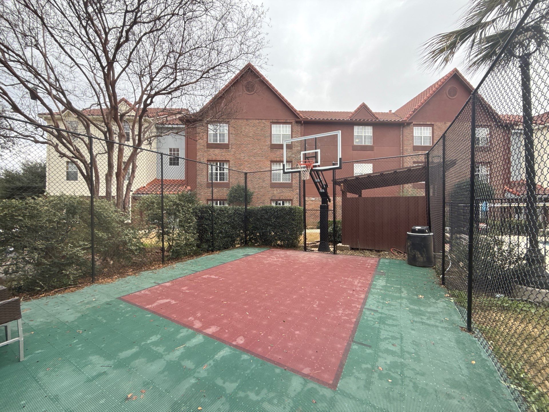 5' Wrought iron fencing w/ 10' vinyl chainlink by Grizzly Fence And Patio