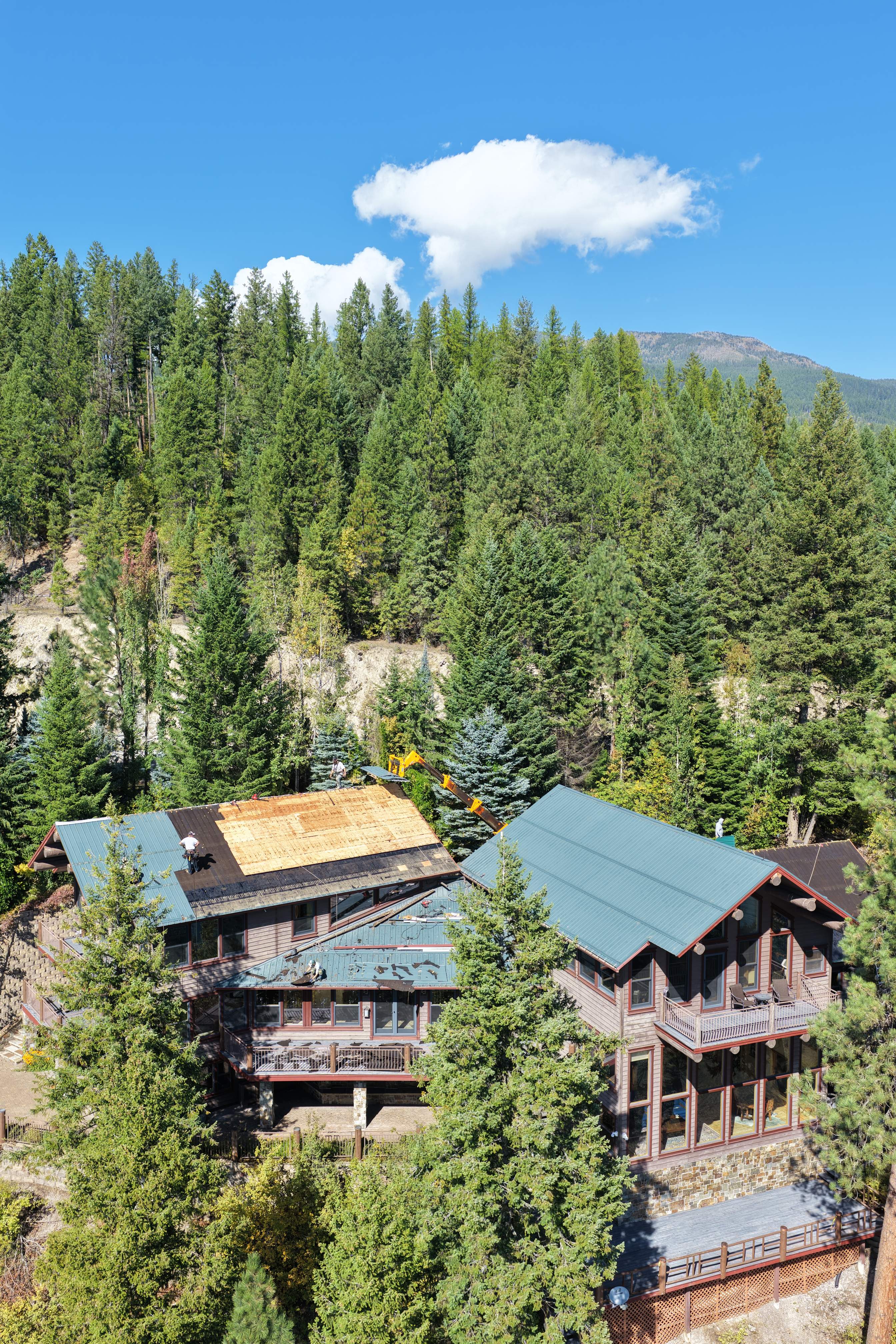16" Mechanical - Dark Gray  by Montana Roofing Solutions