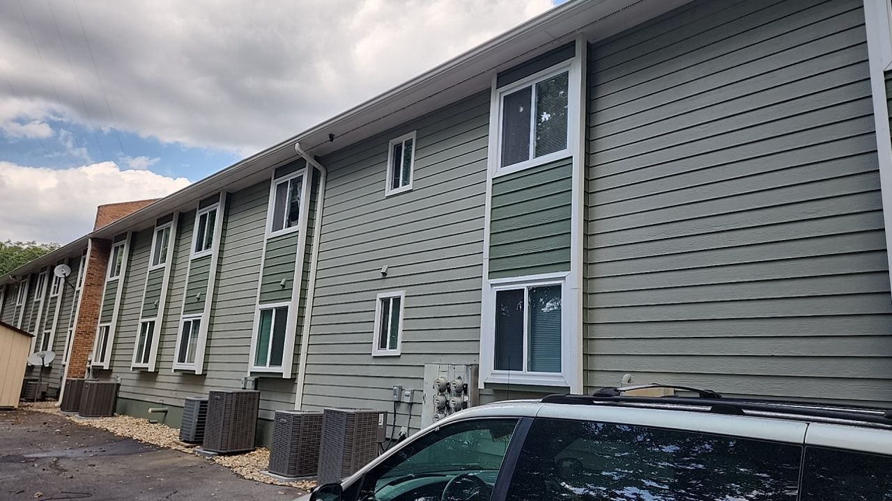 Apartment wash using cleaner by Power Wash Masters LLC