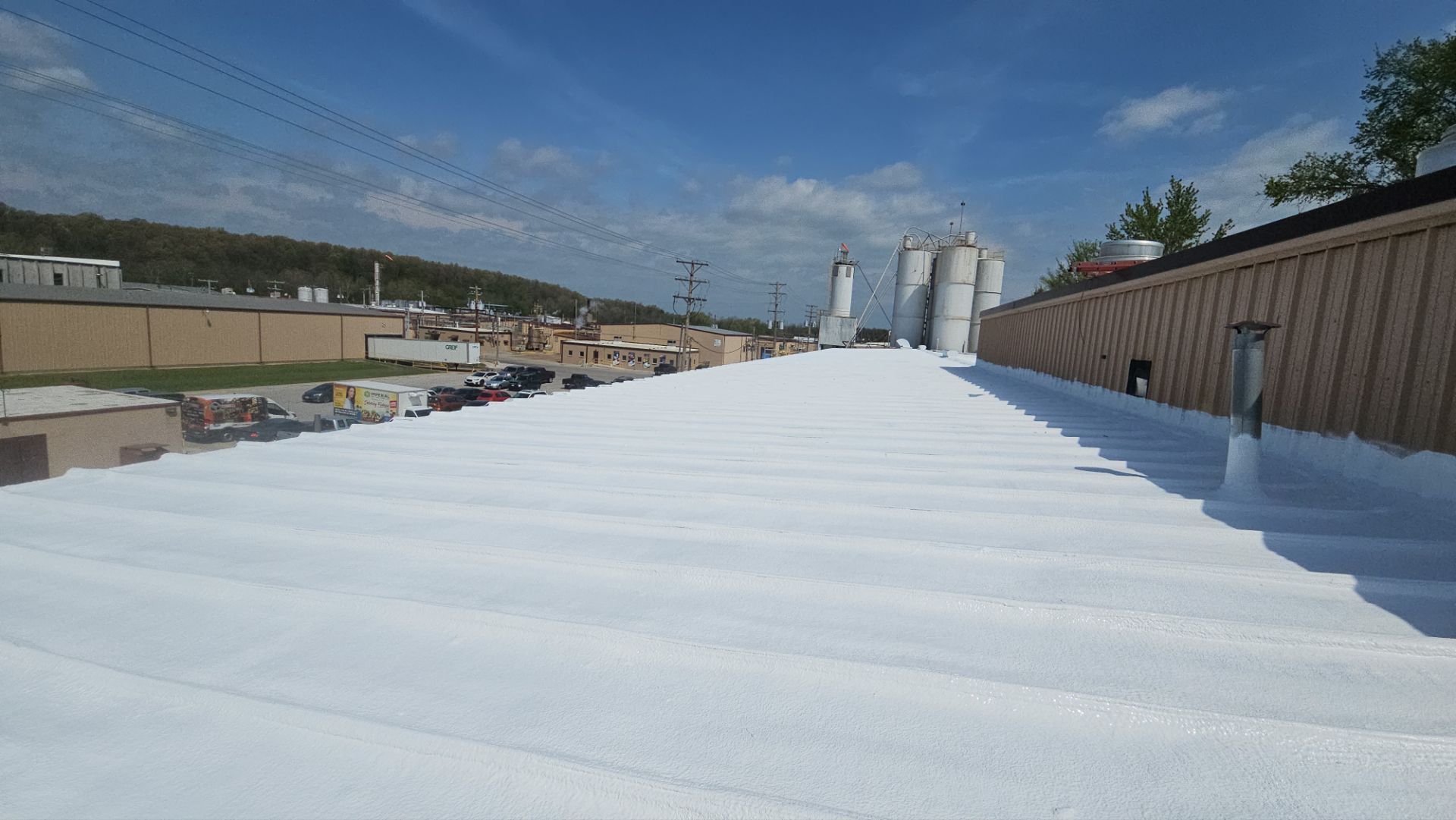 Commercial SPF Foam & Coatings Restoration System  by Titan Commercial & Residential Roofing 