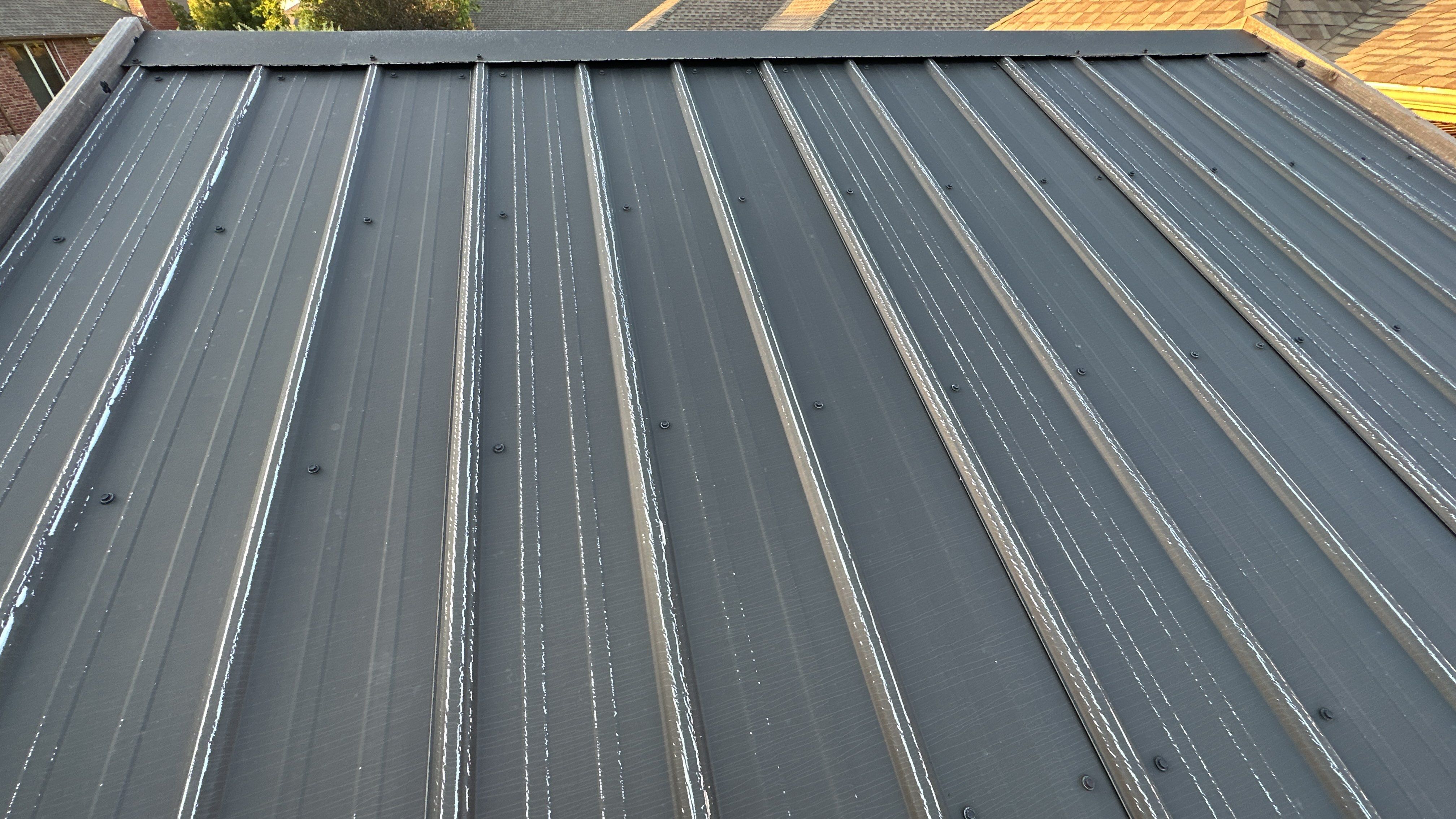 Reroof using GAF HDZ - Weathered Wood by Castillo Roofing