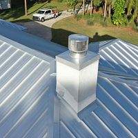 24ga 1.5" Mechanical Seam Mill Finish by Total Roofing System The Metal Roof Experts