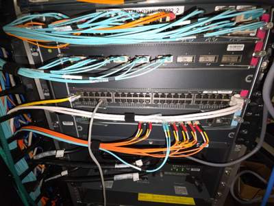 Structured cabling installation by CimaSolutions