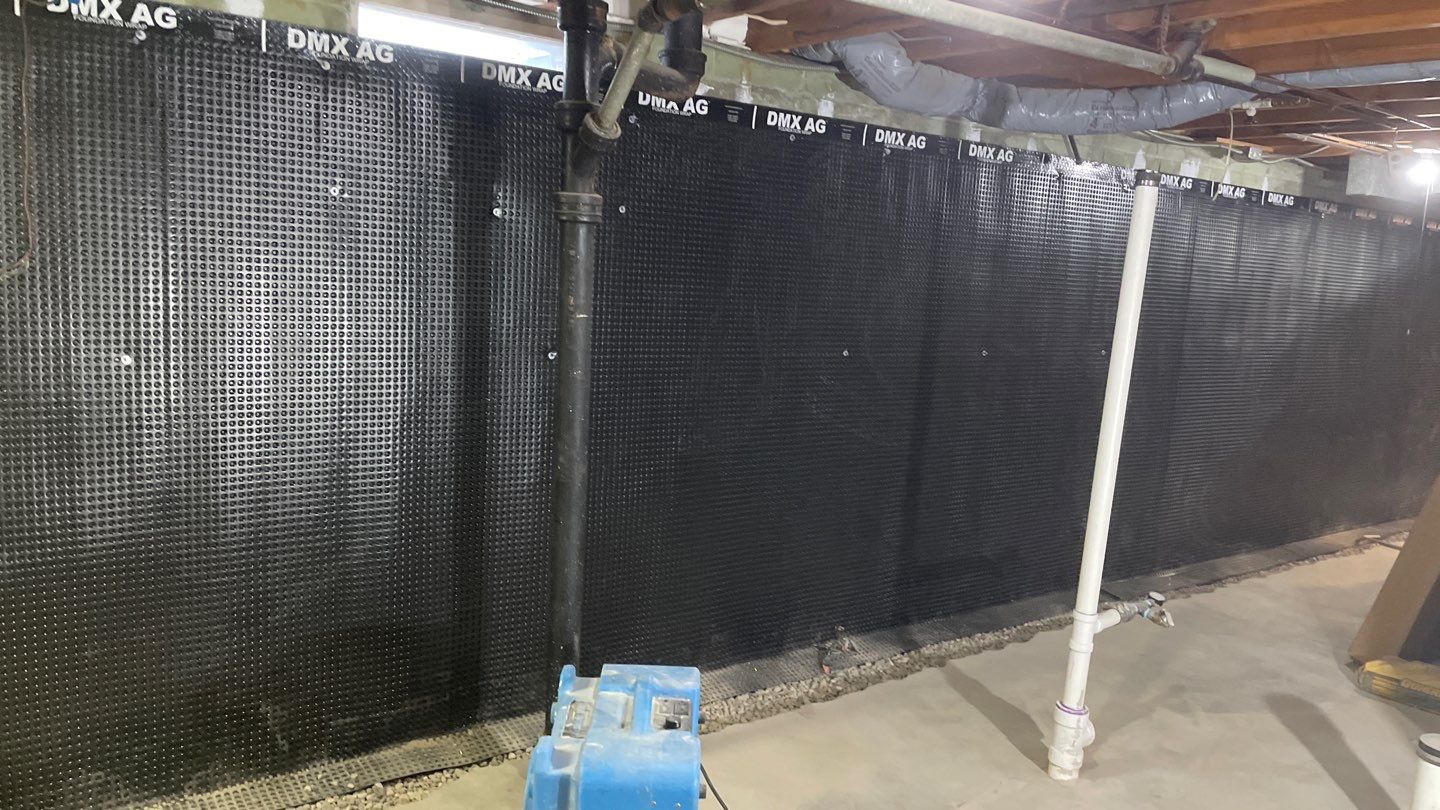Interior Drain Tile & Wall Drainage in Southwest Minneapolis by Waterproofing Northeast