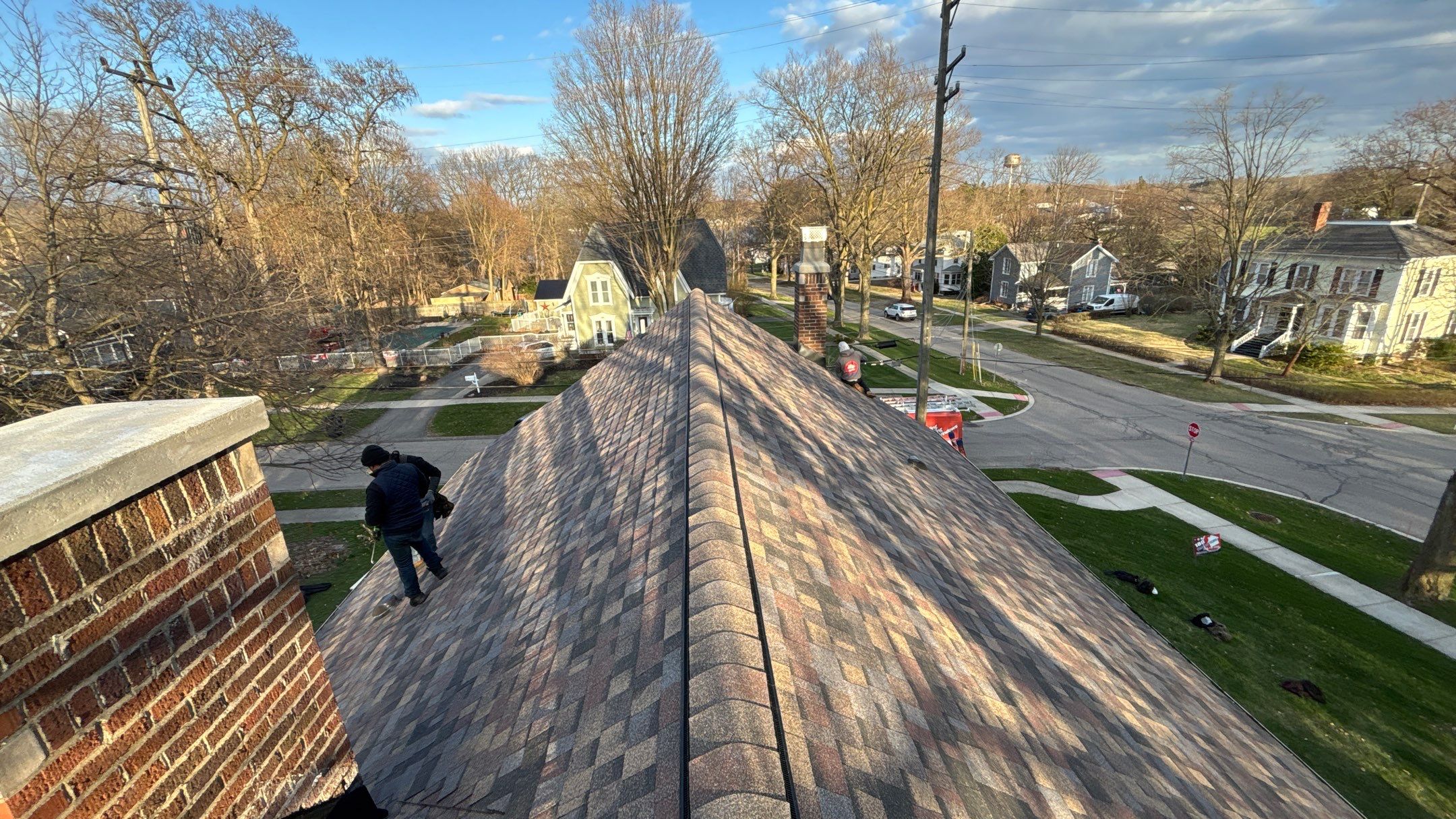 Roof Replacement using Owens Corning Summer Harvest by 180 Contractors