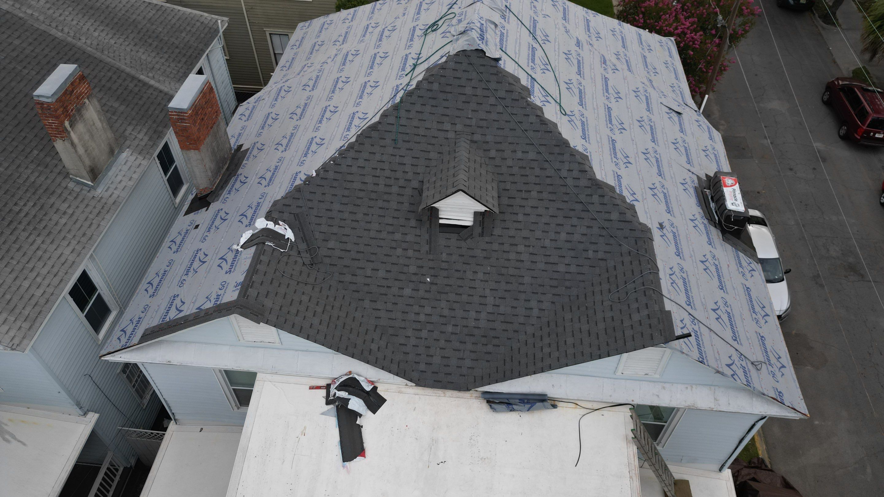 Comprehensive Residential Roofing Installation with Atlas Pinnacle Pristine Shingles by Talya Roofing