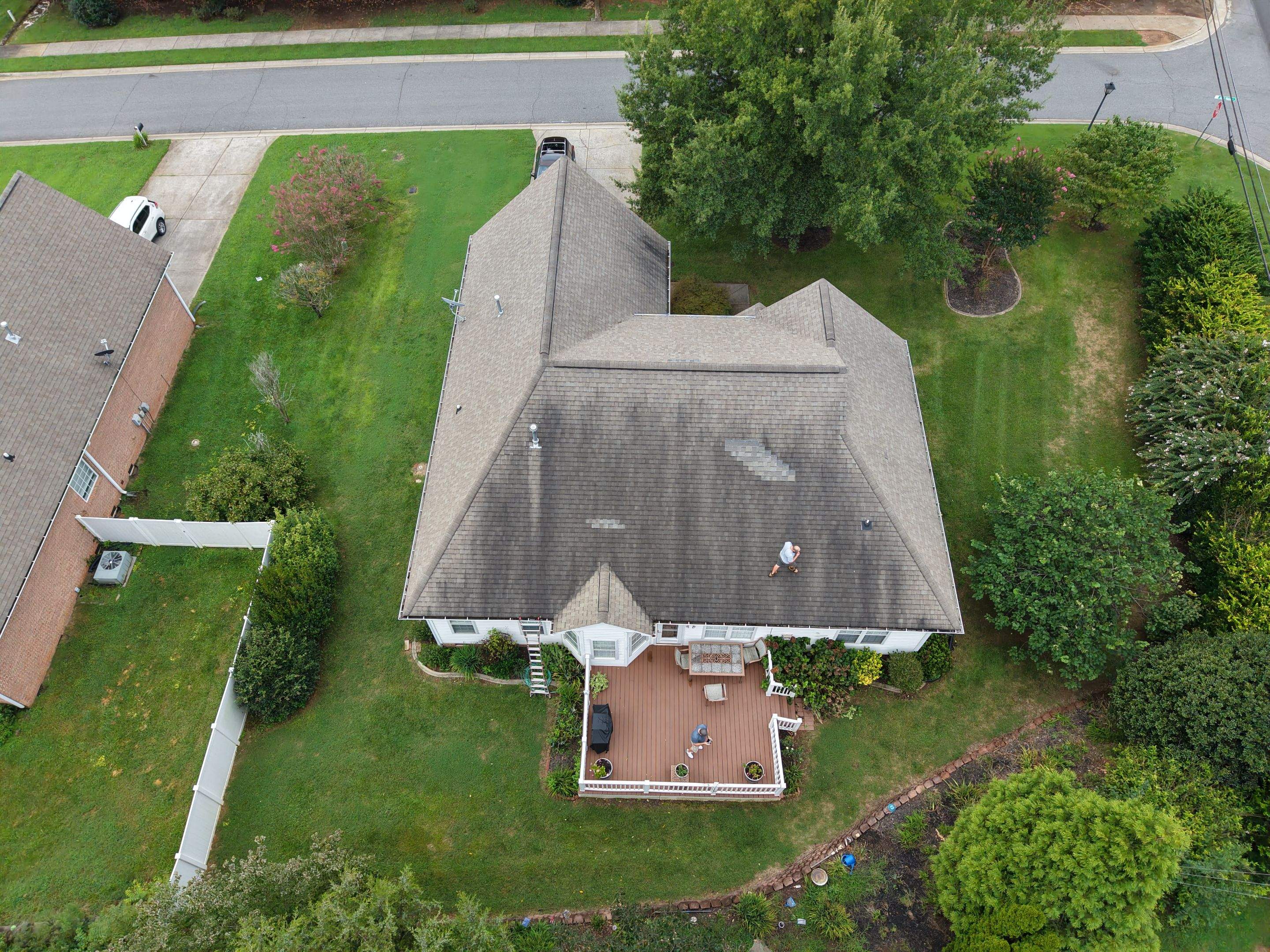 Residential Roof Replacement using CERTAINTEED LANDMARK AR WEATHERWOOD by RISE Roofing & Restoration, LLC