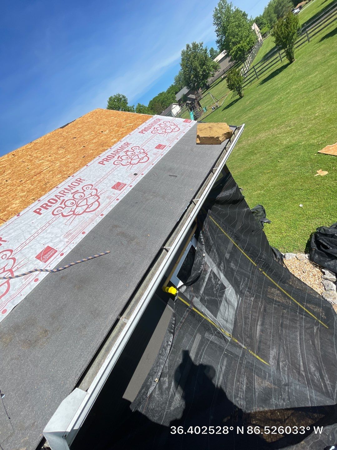 Residential Roofing Installation using Owens Corning Duration Shingles Roofing System by Undersun Roofing 
