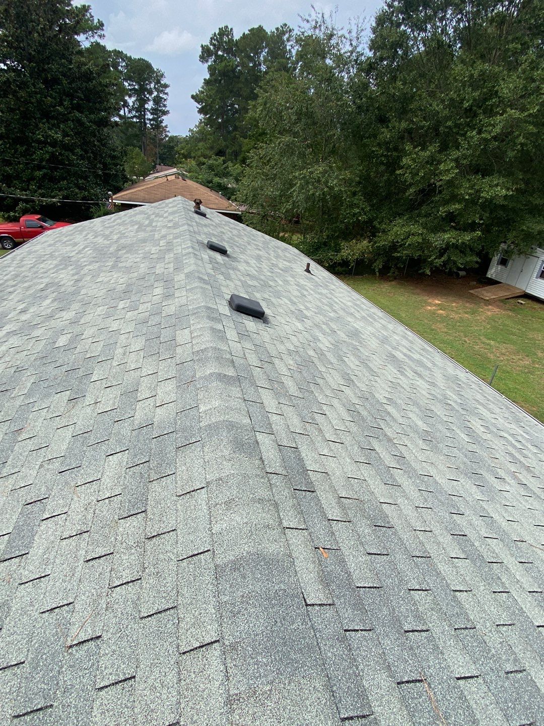 Roof replacement and Gutters Guards Installation  by Deerfield Roofing LLC