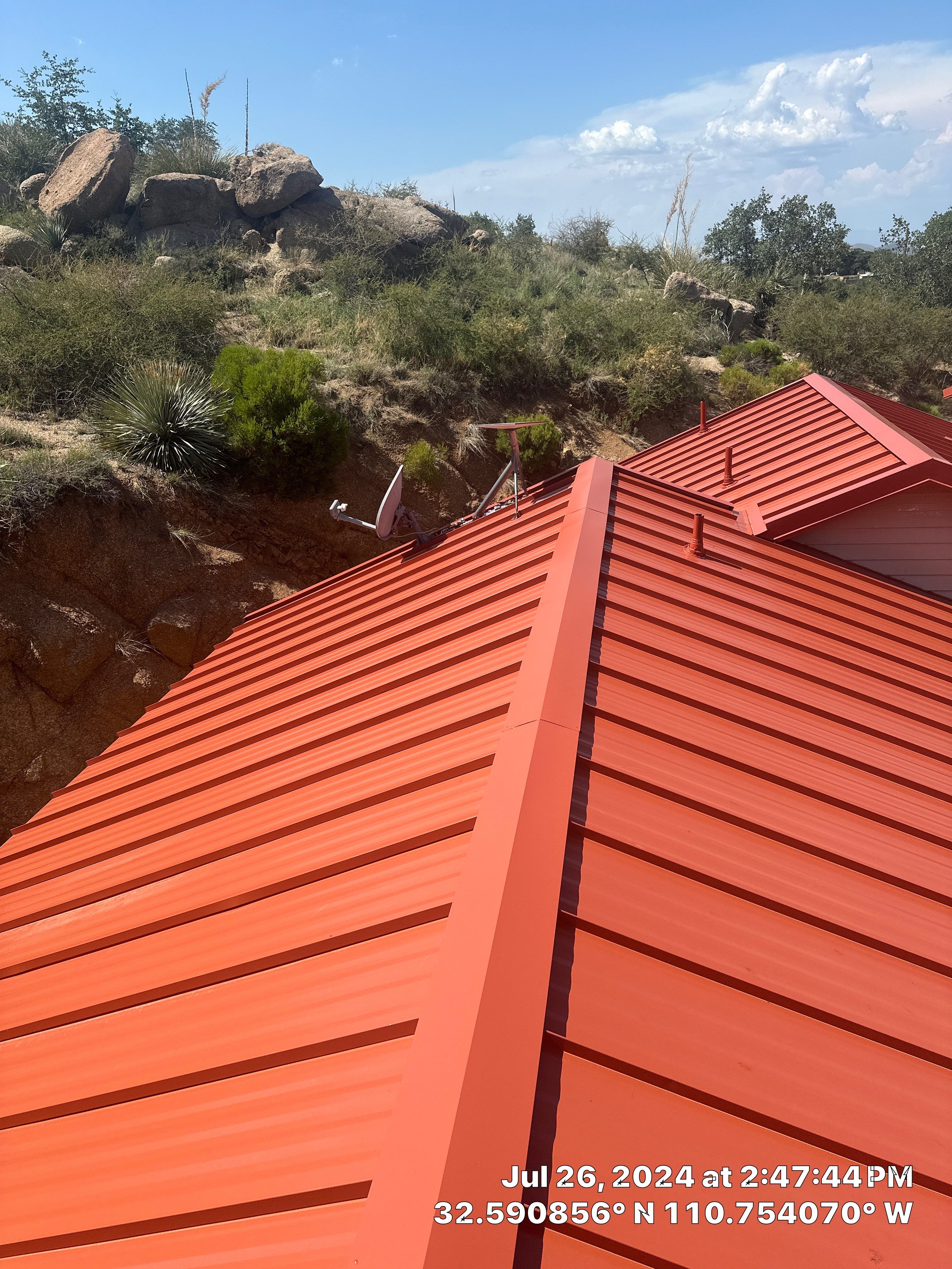 Terra Cotta Standing Seam by Reimagine Roofing