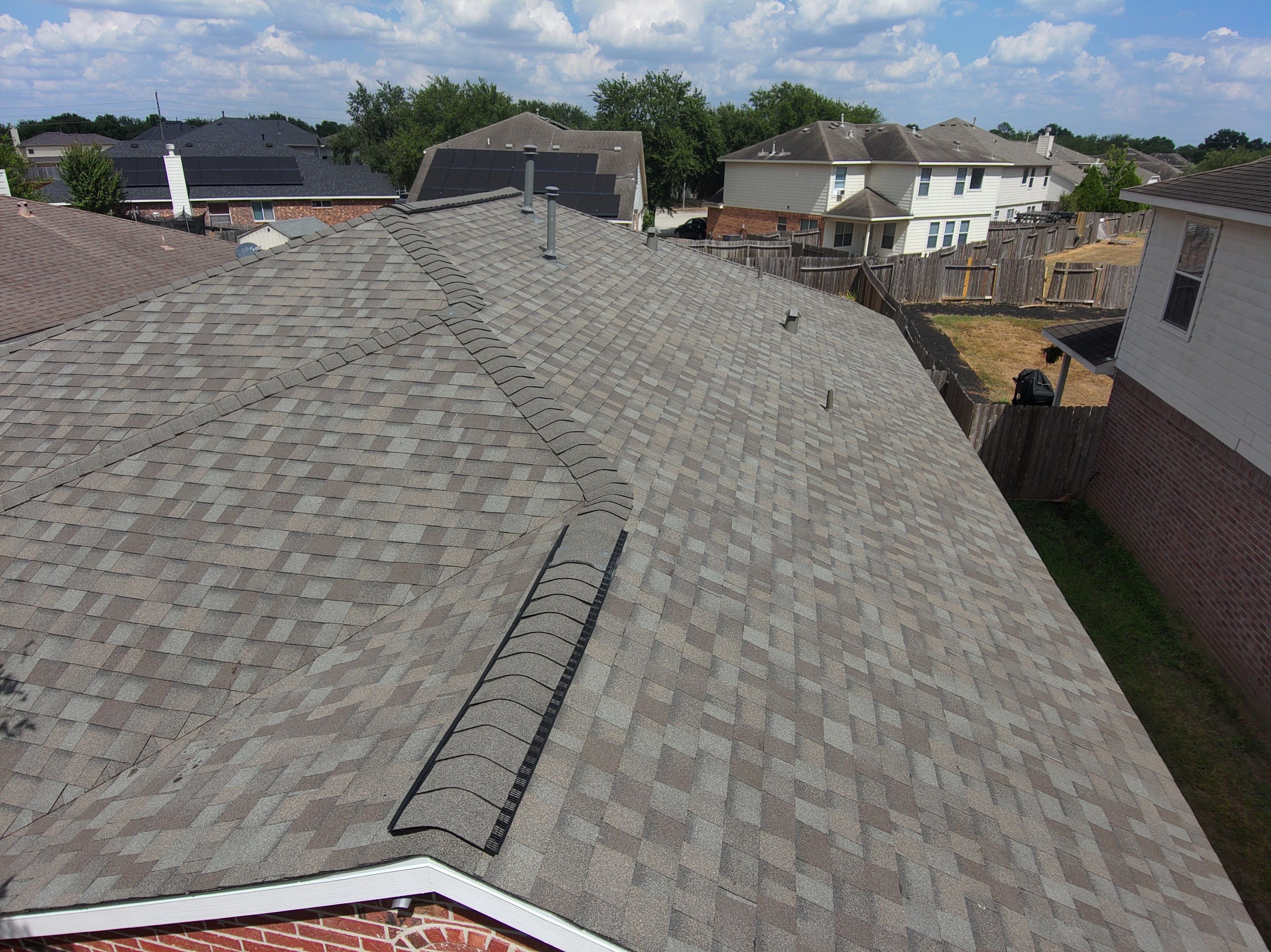 Residential Roofing Installation using Owen's Corning Duration (Lifetime) Shingles by Roof Repair Company