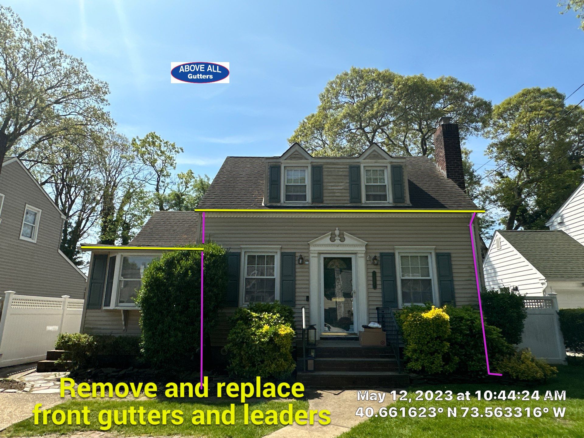 Gutter Install by Above All Gutters