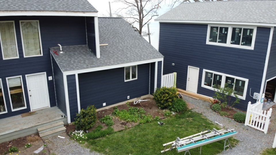 Siding replacement using James Hardie Siding by Window Depot of Annapolis