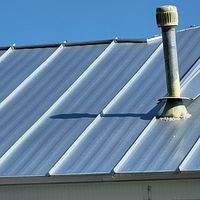 24ga 1" Nail-Strip Mill Finish by Total Roofing System The Metal Roof Experts