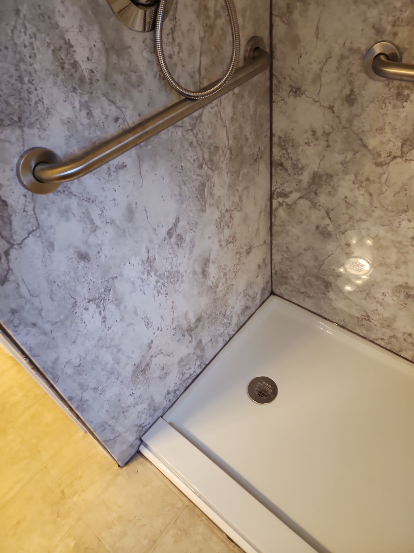 Bathroom Remodel using Acrylic by The Shower Company