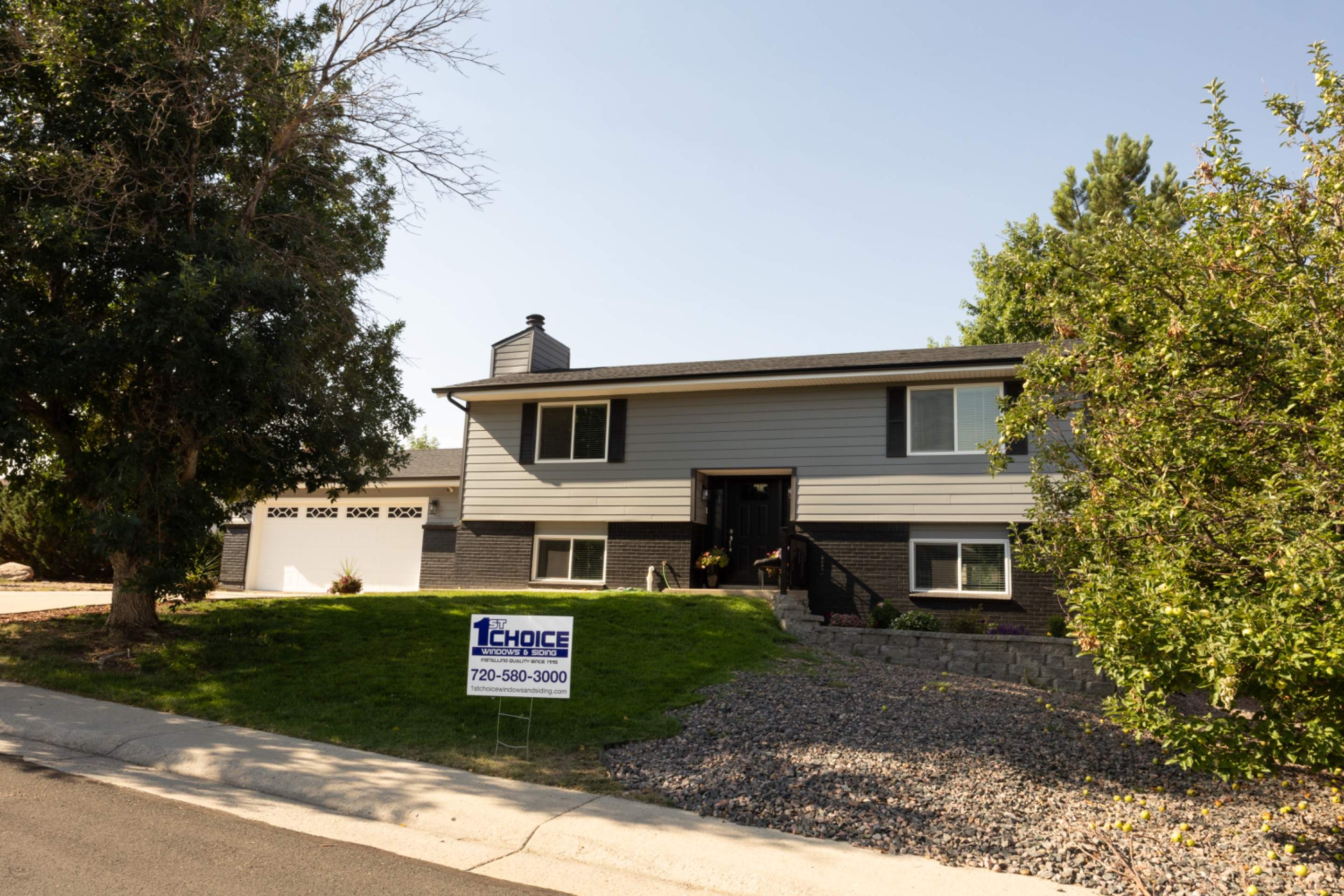 Align Fiber Glass Siding with Provia Doors by 1st choice windows and siding