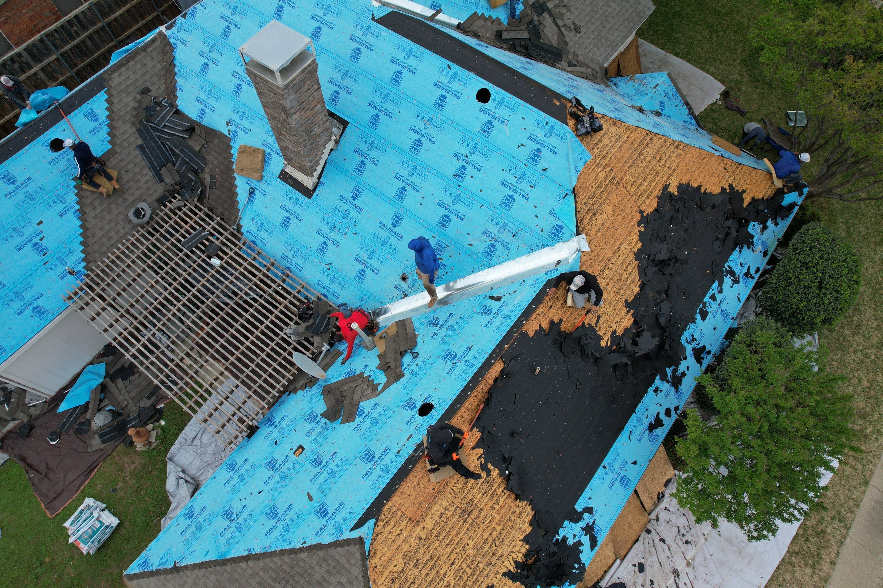 Project in Allen by Zeus Exteriors