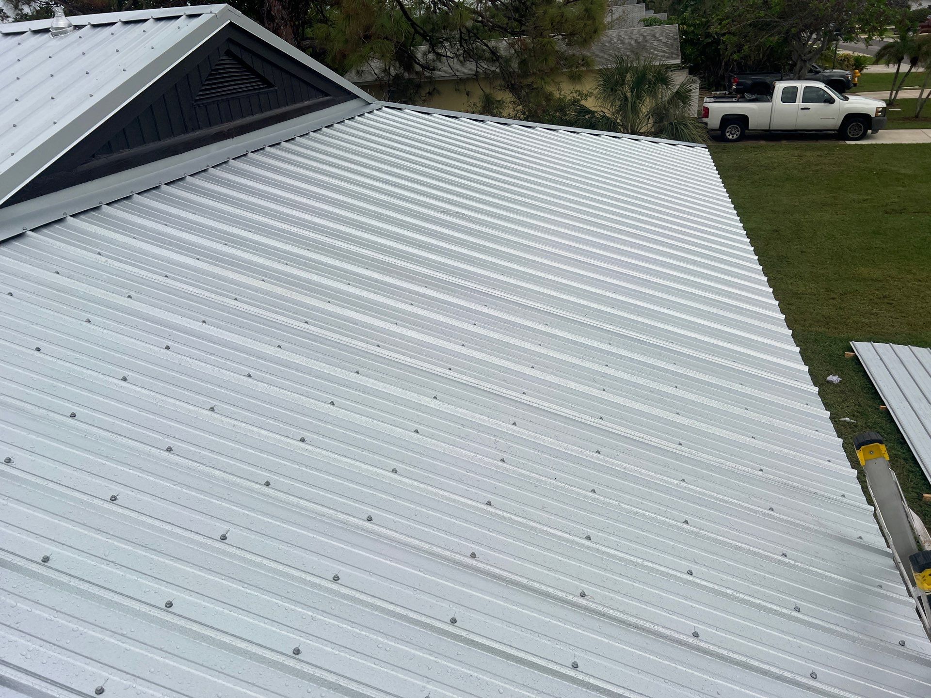 Residential Roofing Installation using Durabull Classic Rib Panel by Durabilis Roofing INC