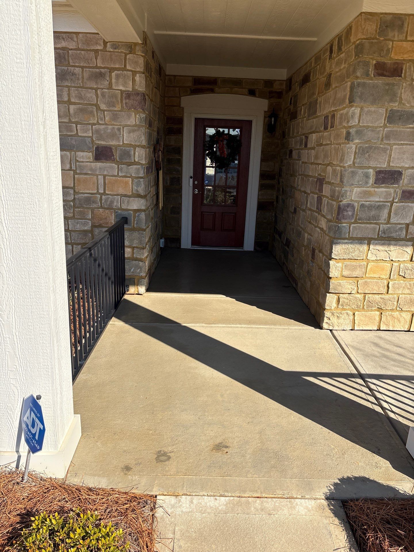 Concrete Driveway using Concrete Stain by DuraSeal