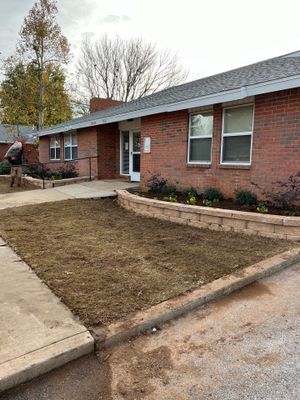 Concrete work, Landscape work, Sod work, and Irrigation work.