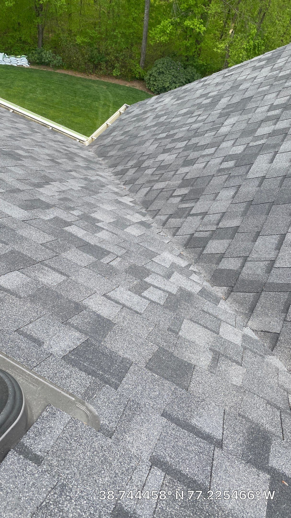 Springfield: CertainTeed Landmark Pro Designer Shingles in Max Def Moire Black by RM Banning, Inc.