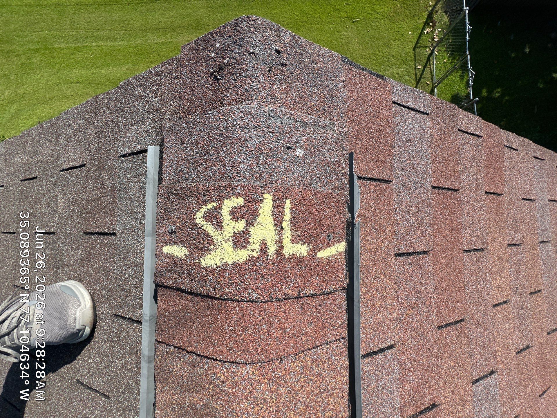 Professional Roof Inspection Report for Real Estate Transaction in New Bern by North Carolina Roofs